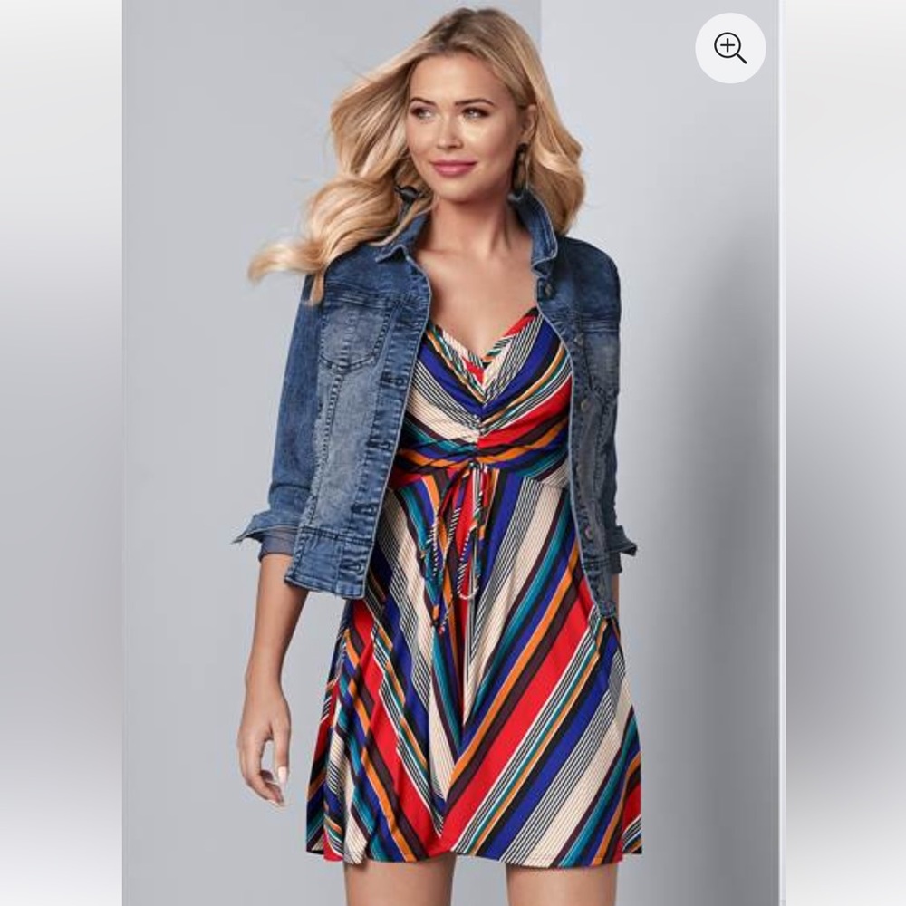VENUS Brand; Dress; Color: Multicolor Size: M (6) Like New